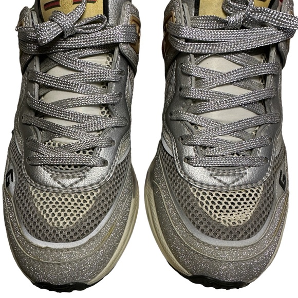 Ultrapace glitter & mesh sneakers - Picture 8 of 12